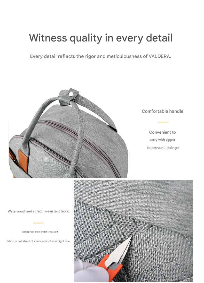 Ultimate Travel Diaper Bag Backpack – USB Charging, Waterproof & Stroller-Ready | Large Capacity Mummy Bag